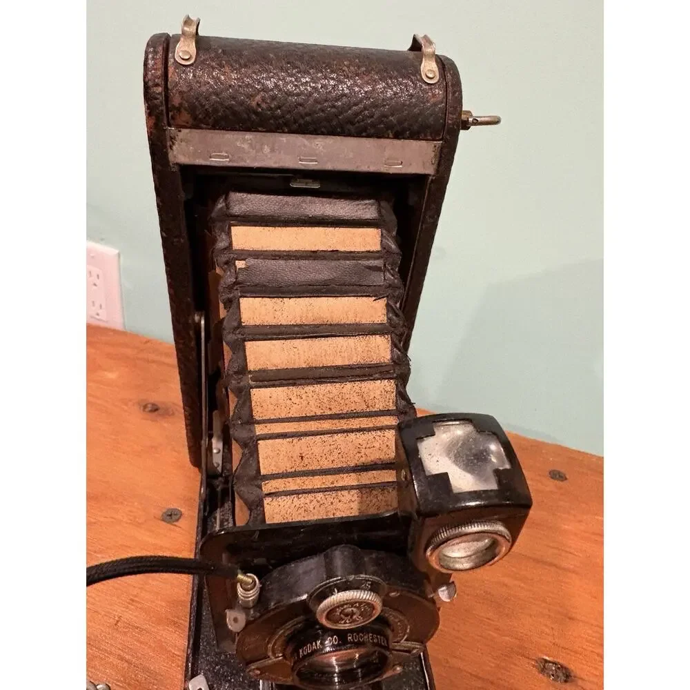 VINTAGE KODAK Jr No 1A Autographic Folding Camera with Stylus